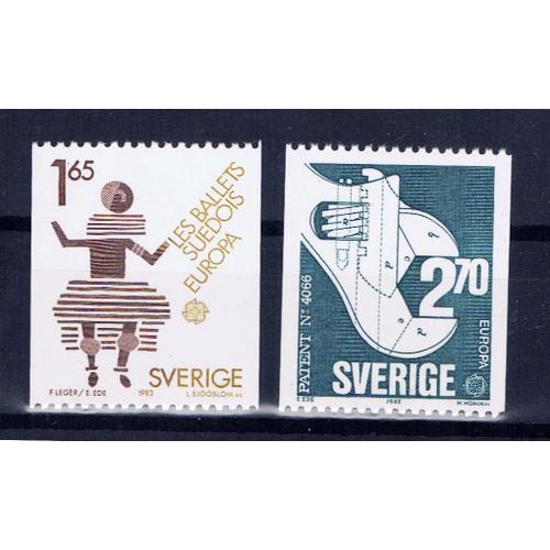 Suède Europa Cept 1983 Neufs**