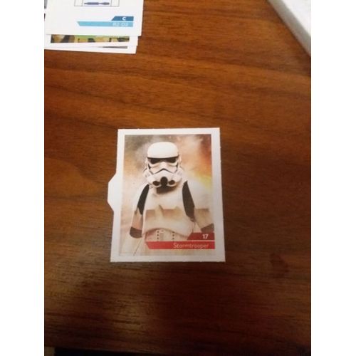 Carte Leclerc Star Wars 2019 Stormtrooper Numéro 17