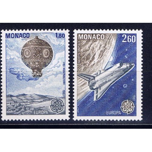 Monaco Europa Cept 1983 Neufs** Luxe