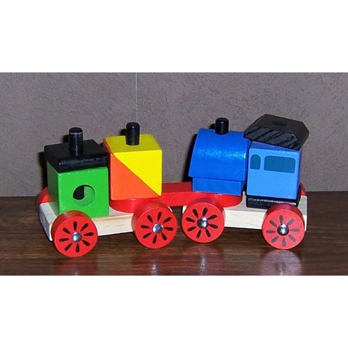 Train En Bois Modulable