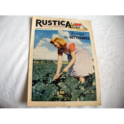 Rustica N°23 5/06/1949-Binage Des Betteraves