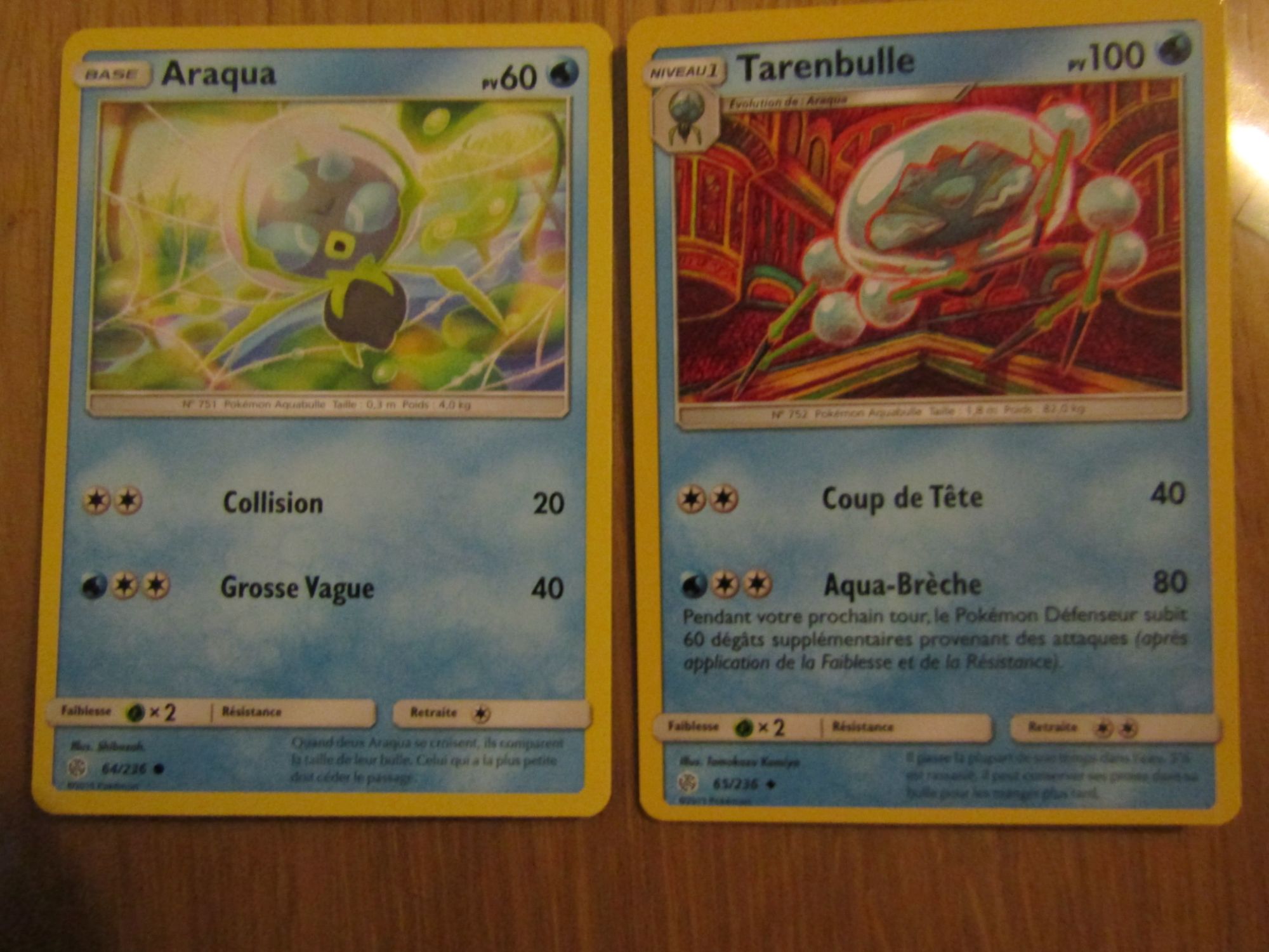 Araqua 64/236 + Tarenbulle 65/236 - Eclipse Cosmique