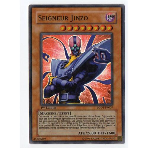 Seigneur Jinzo Super Rare Lodt-Fr007