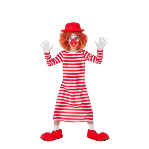 Déguisement De Clown À Rayures Avec Chapeau Pour Enfants