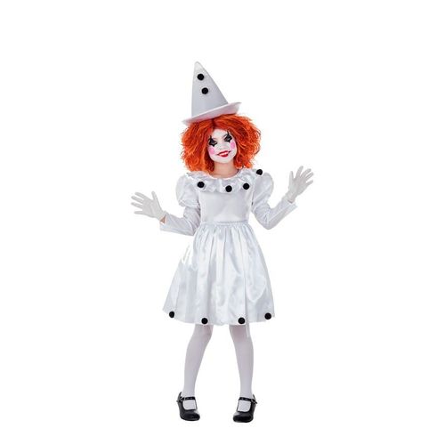 Déguisement Clown Pierrot Pour Fille