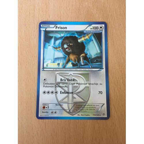 (146) Frison 100pv 114/135 Pokemon