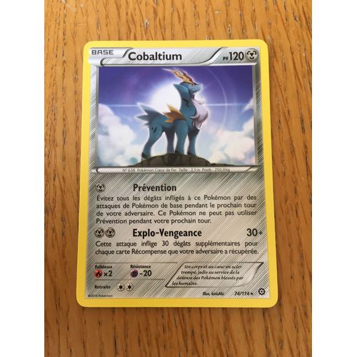 (22) Cobaltium 120pv (74/114) Pokemon