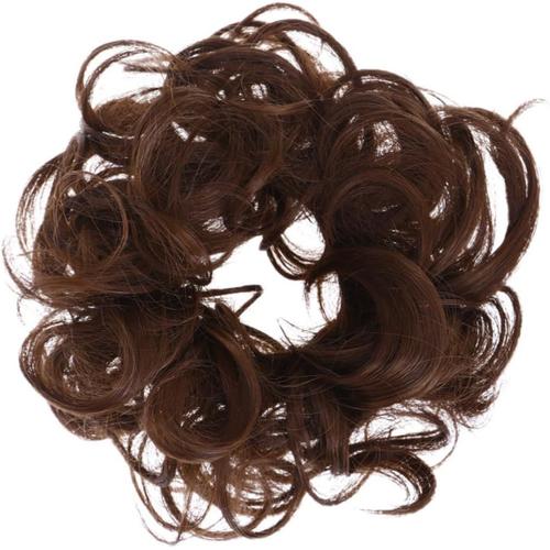 Comme Montré Curls Chignon Élégant Morceau Chignon Chouchou Extension De Chignon En Désordre Extension De Cheveux Chouchou Perruque Anneau De Cheveux Se Déployer Q5 Curly Hair Wavy Hair