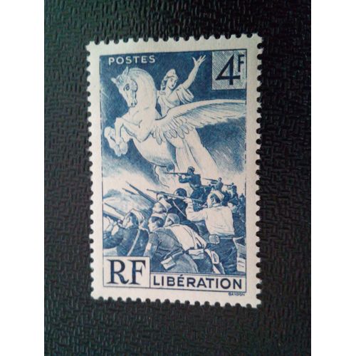 Timbre France Yt 669 Libération France 1945 ( 041212 )