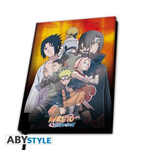 Naruto Shippuden - Notebook A5 - Groupe Konoha