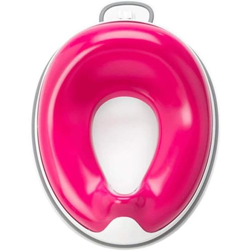 Pink Bébé Pot Enfant Siège De Toilette Hommes Et Femmes Bébé Baby Training Siège De Toilette Toilette Siège De Toilette Universel Rondelle (Color : Pink, Size : 45cm*34cm)