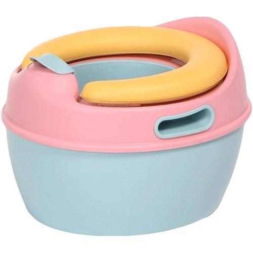 Pink Toilette For Enfants Berceau De Siège De Toilette For Bébé 1-2-6 Ans Garçon Augmentation De La Taille De La Fille (Capacity : 30.5 * 20.5cm, Color : Pink)