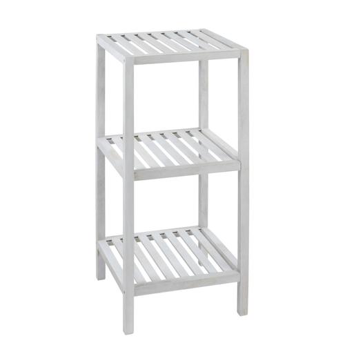 Etagère De Salle De Bain Scandi Norway - L. 36 X H. 79 Cm - Blanc