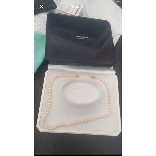 Collier Véritable Perle De Culture