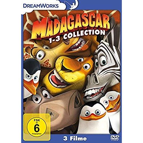 Madagascar 1-3 Collection, 3 Dvd
