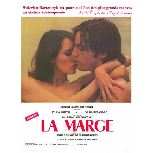 La Marge - Véritable Affiche De Cinéma Pliée - Format 60x80 Cm - De Walerian Borowczyk Avec Sylvia Kristel, Joe Dallesandro, André Falcon - 1976