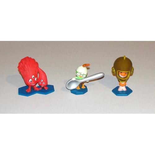 Figurine Chicken Little Disney Lot De Figurines Sur Socle 7 Cm