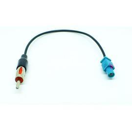 CABLE ADAPTATEUR FAKRA ISO POUR ANTENNE AUTORADIO renault Vw Bmw