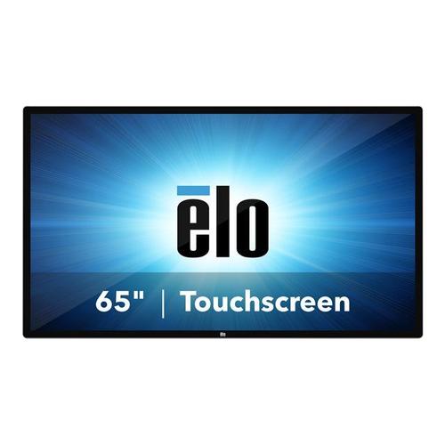 Elo Interactive Digital Signage Display 6553L - Classe de diagonale 65" (64.53" visualisable) écran LCD rétro-éclairé par LED - signalisation numérique - avec écran tactile (multi-touches) - 4K...