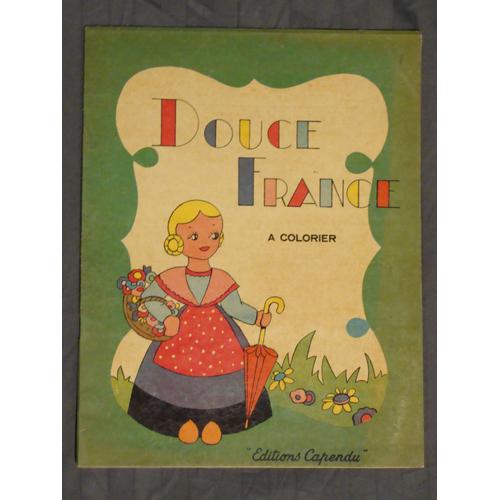 Album À Colorier : Douce France ( Mars 1951 )