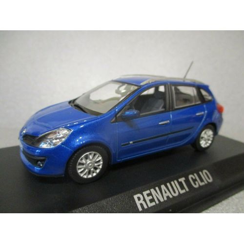 Renault Clio Estate Blue 2007 Norev 517580 1/43 Die Cast Matel Sw Kombi Break-Norev