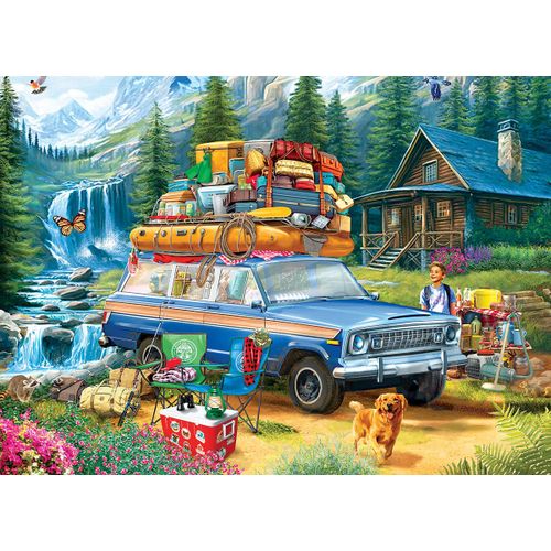 Chargement Du Jeep Wagoneer - Puzzle 1000 Pièces