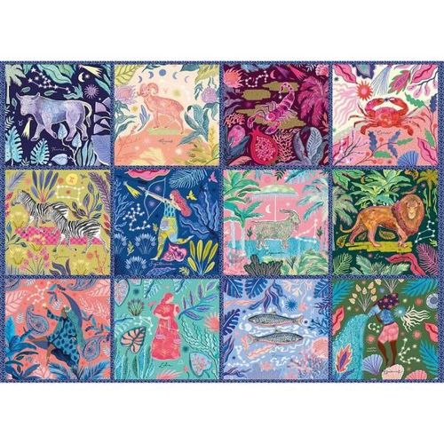 Jungle Zodiacale - Puzzle 1000 Pièces