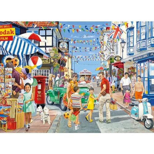 En Route Pour La Plage - Puzzle 1000 Pièces