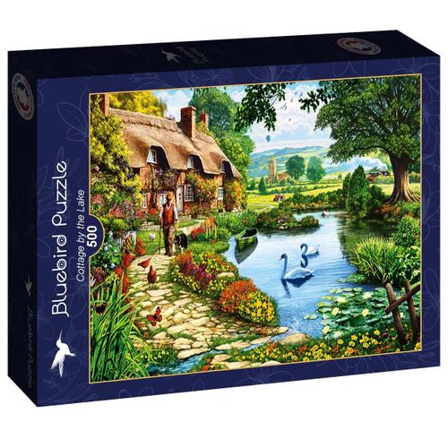 Cottage By The Lake - Puzzle 500 Pièces