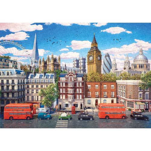 Rues De Londres - Puzzle 500 Pièces