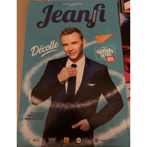 Jeanfi Janssens - Décolle - 40x60cm - Affiche / Poster Envoi En Tube
