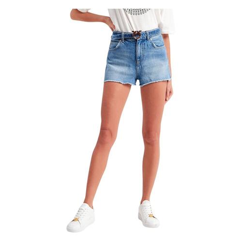 Pinko - Shorts > Denim Shorts - Blue