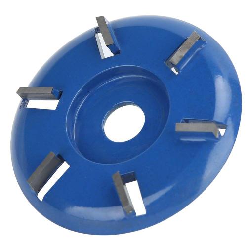 Disque Bois Meuleuse, Lame Scie Circulaire Carbure Tungstène Industrial Woodcarver D'angle Dissolvant Souche Sculpture Cutter Extreme Shaping Disc Sculpter Roues Façonner Meuler Couper(Flat Blade)