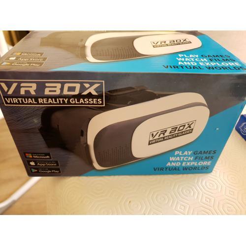 Vr Box 2.0 Lunettes Casque Réalité Virtuelle 3d Rift Compatible Trinus Sur Pc