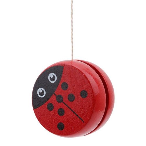 4.8 Cm Belle En Bois Yo Yo Personnalité Creative Building Personnalité Sport Loisirs Classique Jouets Pour Enfants De Noel