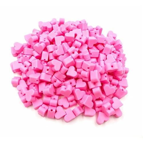 Perles Coeur Forme 15mm De Dentition Sans Bpa Écologique Perles Bracelet Bricolage Bijoux Bébé Jouets De Dentition En Silicone Perles Collier
