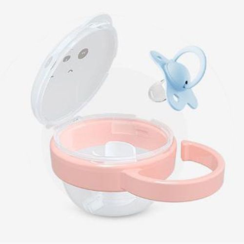 Sucette Pp Boîte De Rangement Factice Bébé Sucette Bébé Dentition Bébé Nourrisson Portable Nouveau-Né Bébé Sucette Avec Poignée De Rangement