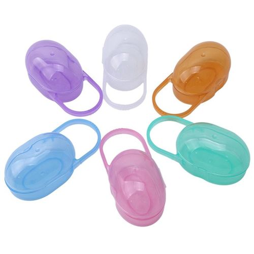 Portable Sucette Boîte Enfants Sucette Mamelon Berceau Case Holder Voyage Boîte De Rangement Bébé Infantile Sucettes Boîtes