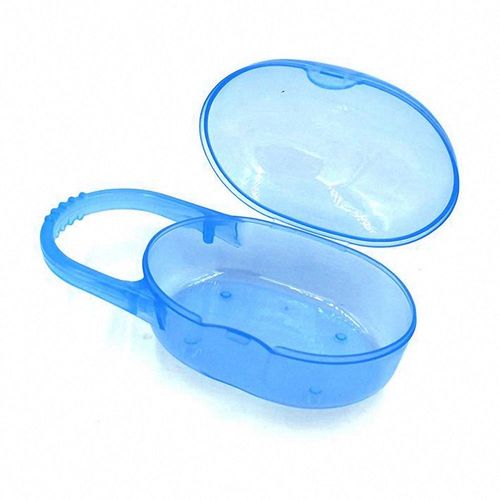 Portable Bébé Sucette Boîte Infantile Sucette Mamelon Berceau Étui Support Sucette Conteneur Anti-Poussière Boîte De Rangement Alimentation Accessoires