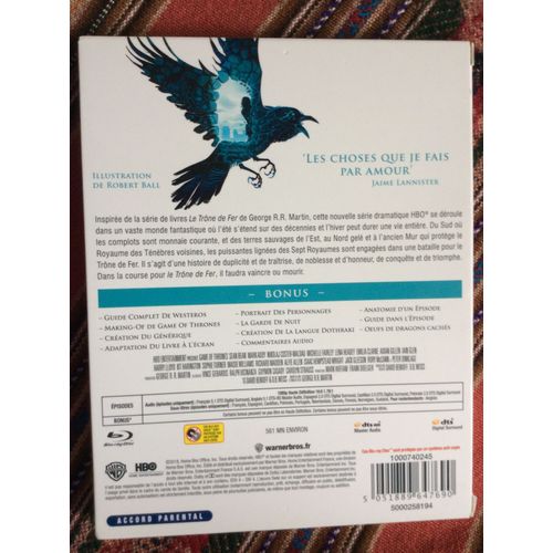 Game Of Thrones (Le Trône De Fer) - Saison 1 - Édition Exclusive Amazon.Fr - Blu-Ray