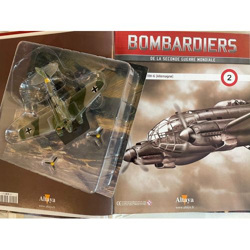 Bombardiers 1/144 Altaya N° 2 Avec Fascicule - Heinkel He-111h-6