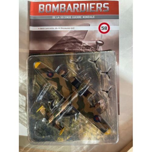 Bombardiers 1/144 Altaya N° 58 Avec Fascicule - Avro Lancaster Mk Iii