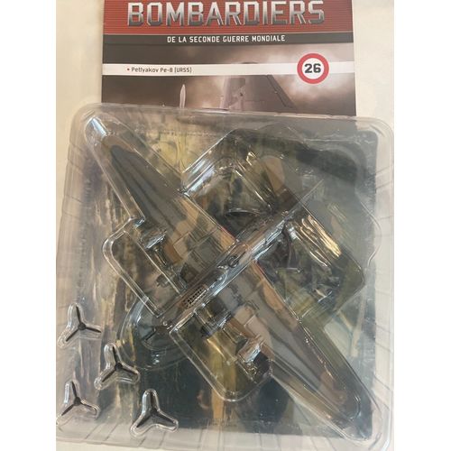 Bombardiers 1/144 Altaya N° 26 Avec Fascicule - Petiyakov Pe-8 (Urss)