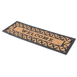 Paillasson Welcome En Fibres De Coco Et Caoutchouc, 75 X 25 Cm