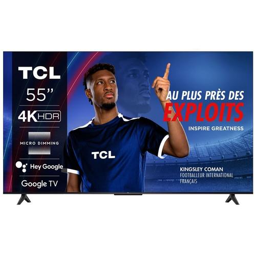 TV LED TCL 55P69B 55" 139 cm 4K UHD Aluminium brossé