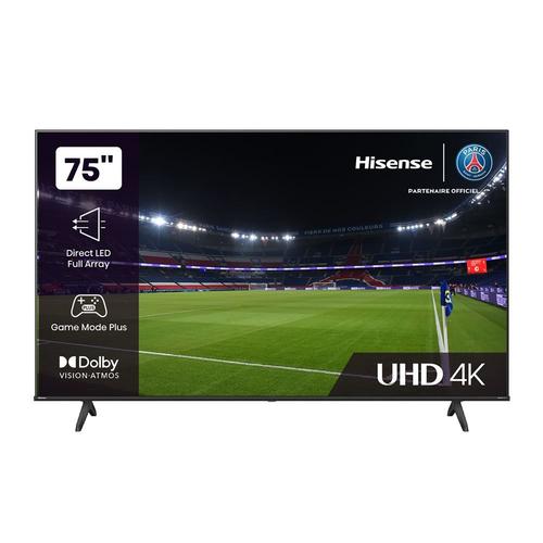 TV LED Hisense 75A6N 189 cm 4K UHD 2024 Gris foncé