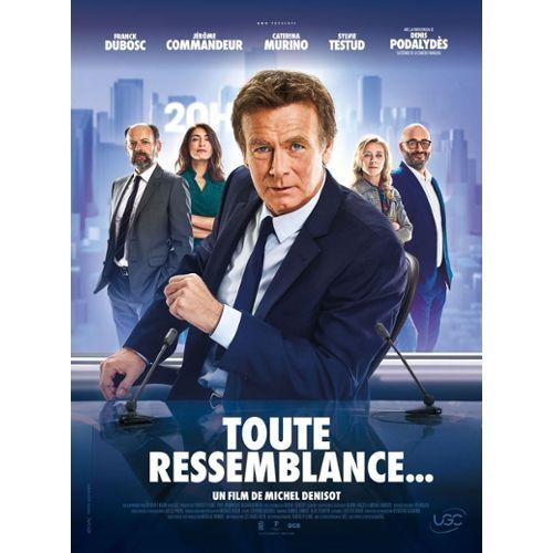 Toute Ressemblance - Michel Denisot - Franck Dubosc - Caterina Murino - Affiche De Cinéma Pliée 60x40 Cm