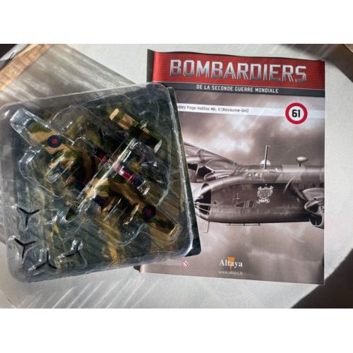 Bombardiers 1/144 Altaya N° 61 Avec Fascicule - Handley Page Halifax Mk.Ii