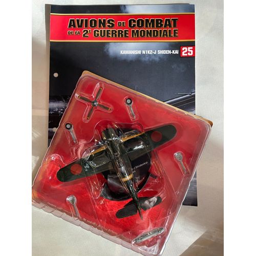 Avions De Combat 1/72 Altaya N° 25 Avec Fascicule - Kawanishi N1k2-J Shiden-Kai