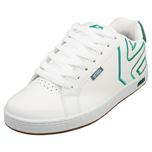 Etnies Fader Baskets Patin Blanc Vert